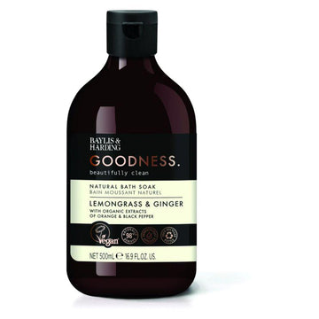 Goodness Lemongrass & Ginger 500Ml Bath Soak